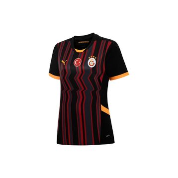 Puma 77965803 Galatasaray 2024/25 Üçüncü Siyah Kadın Futbol Forması