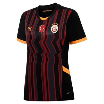 Puma 77965803 Galatasaray 2024/25 Üçüncü Siyah Kadın Futbol Forması