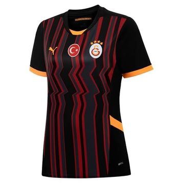 Puma 77965803 Galatasaray 2024/25 Üçüncü Siyah Kadın Futbol Forması
