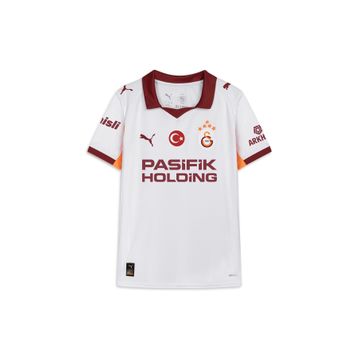 Puma 77981102 Beyaz Galatasaray 2025/26 Dış Saha Erkek Futbol Forması