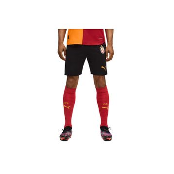 Puma 77982305 Galatasaray 2025/2026 İç Saha Siyah Futbol Erkek Şort