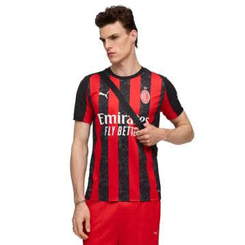 Puma 77996201 AC Milan 25/26 Home Jersey Replica Kırmızı Futbol Erkek Forma