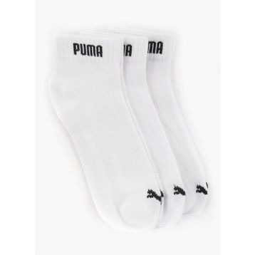 Puma 887498-02 Quarter V Beyaz 3'lü Spor Erkek Çorap