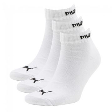 Puma 887498-02 Quarter V Beyaz 3'lü Spor Erkek Çorap