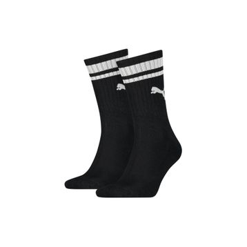 Puma 90794401 Crew Heritage Stripe 2P Unisex Siyah Günlük Stil Çorap
