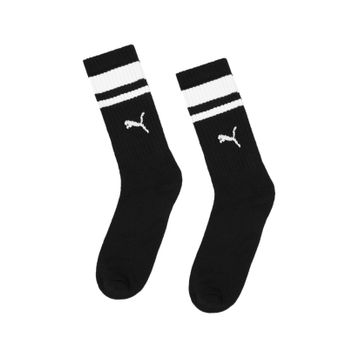 Puma 90794401 Crew Heritage Stripe 2P Unisex Siyah Günlük Stil Çorap