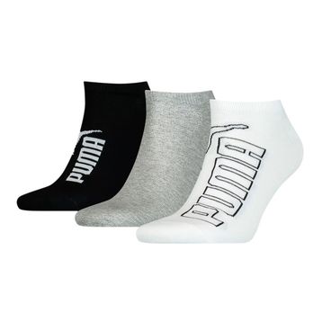 Puma 90798801 PUMA GRAPHIC SNEAKER 3P Beyaz Erkek Çorap