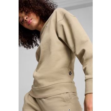 Puma Better Essentials Crew FL Bej Kadın Sweatshirt