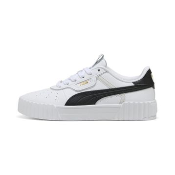 Puma Carina 3.0 Lüxe White-Black Kadın Spor Ayakkabı