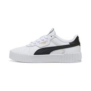 Puma Carina 3.0 Lüxe White-Black Kadın Spor Ayakkabı