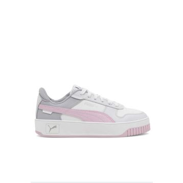 Puma Carina Street Beyaz-Gri Kadın Sneaker Ayakkabı