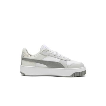 Puma Carina Street Beyaz-Gri Kadın Sneaker Ayakkabı
