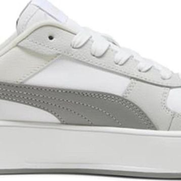 Puma Carina Street Beyaz-Gri Kadın Sneaker Ayakkabı