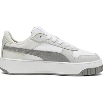 Puma Carina Street Beyaz-Gri Kadın Sneaker Ayakkabı