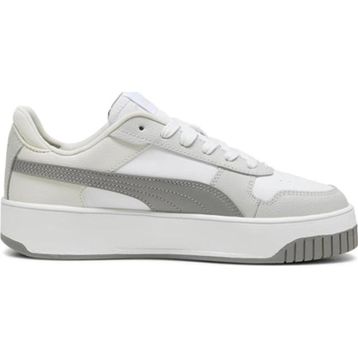 Puma Carina Street Beyaz-Gri Kadın Sneaker Ayakkabı