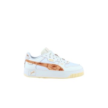 Puma Carina Street Lux Crafted Flowers Beyaz Sneakers