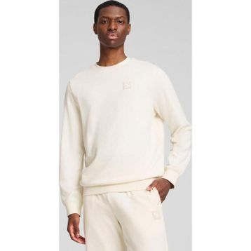 Puma ESS Elevated Crew Beyaz Erkek Sweatshirt
