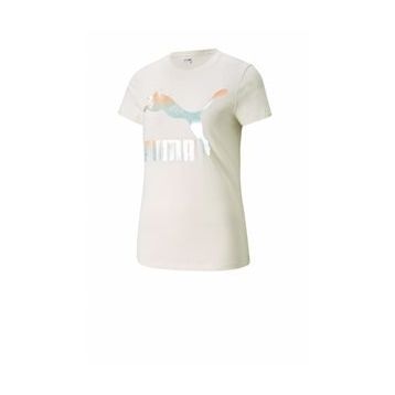 Puma Essentials+ Metallic Logo Kadın T-Shirt