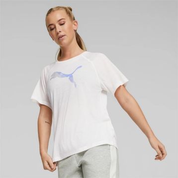 Puma Evostripe Beyaz Kadın T-shirt