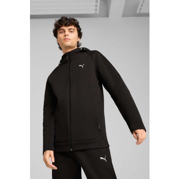 Puma Evostripe Full-Zip Hoodie Siyah Erkek Sweatshirt