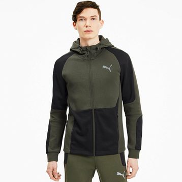 PUMA EVOSTRIPE FZ HOODIE ERKEK SWEATSHIRT