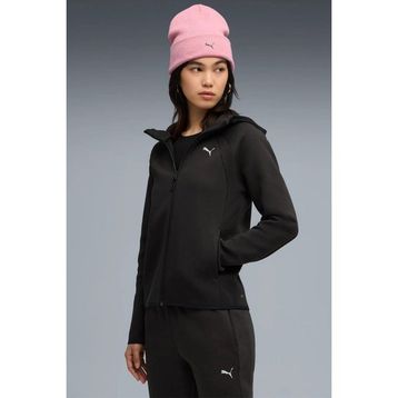 Puma Evostripe Relaxed Short C Siyah Kadın Sweatshirt