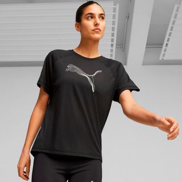 Puma Evostripe Siyah Kadın T-shirt