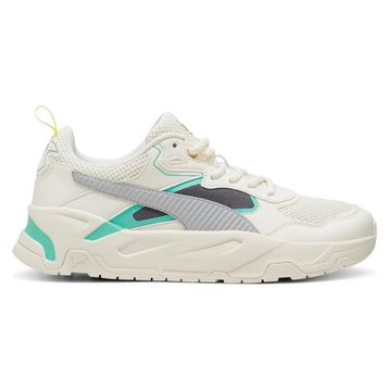 Puma Ferrari Trinity Frost Ivory-P Sil-Frozen Grn Uniseks Yetişkin Spor Ayakkabı