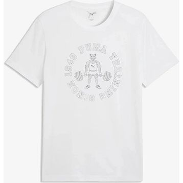 Puma Graphic Tee Beyaz 52853102 2 Erkek Tişört