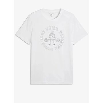 Puma Graphic Tee Beyaz 52853102 2 Erkek Tişört
