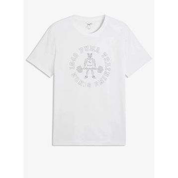 Puma Graphic Tee Beyaz 52853102 2 Erkek Tişört