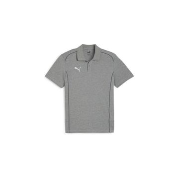 Puma Gri Teamfinal Casuals Polo Erkek Futbol Polo Tişörtü