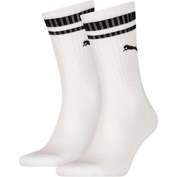 Puma Heritage Stripe Beyaz Erkek 2'li Çorap