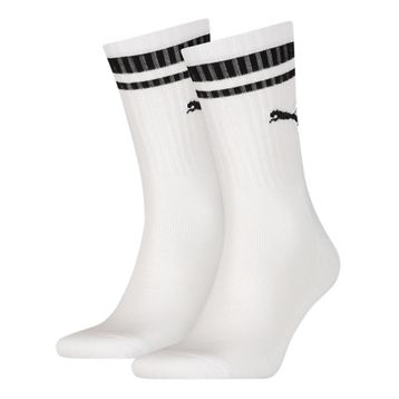 Puma Heritage Stripe Beyaz Erkek 2'li Çorap