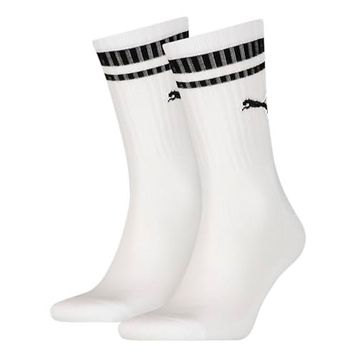 Puma Heritage Stripe Beyaz Erkek 2'li Çorap