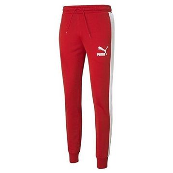 Puma Iconic T7 53009811 Kırmızı Erkek Eşofman Altı