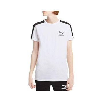 Puma Iconic T7 Beyaz Erkek Kısa Kollu T-Shirt