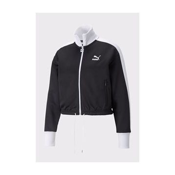 Puma İconic T7 Track Siyah Erkek Sweatshirt