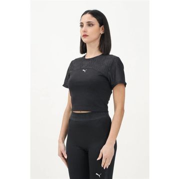 Puma Lace Top Short Siyah Kadın Crop