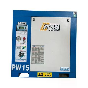 Puma PW15 15 Hp 11 Kw 7.5-10 Bar Vidalı Hava Kompresörü