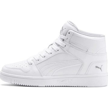 Puma Rebound Layup SL JR Beyaz Erkek Çocuk Spor Ayakkabı