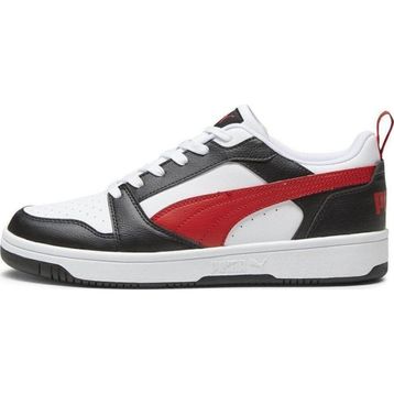 Puma Rebound V6 Low Puma Beyaz White New Navy Unisex Spor Ayakkabı