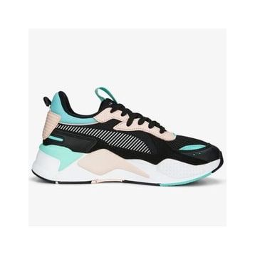 Puma RS-X Reinvention Women Black Leather Sneaker Siyah Hakiki Deri Günlük Kadın Spor Ayakkabı