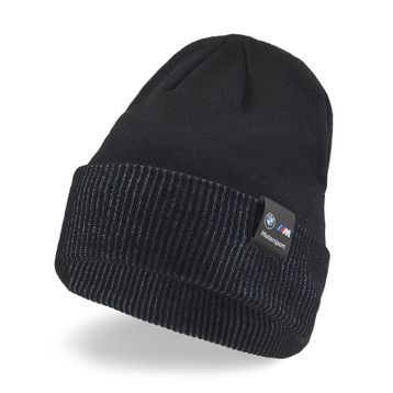 Puma Siyah Bmw Mms Classic Cuff Beanie Bere