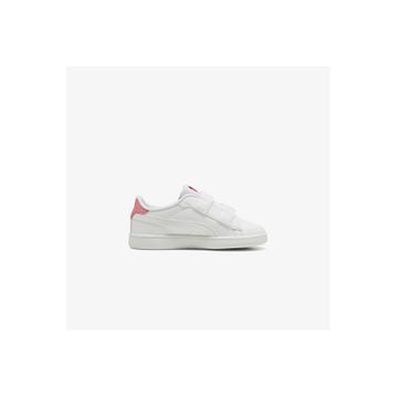 Puma Smash 3.0 Badges Beyaz Çocuk Spor Ayakkabı