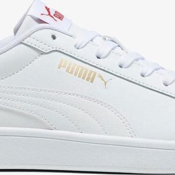 Puma Smash 3.0 L Beyaz-Kırmızı Unisex Sneaker Ayakkabı