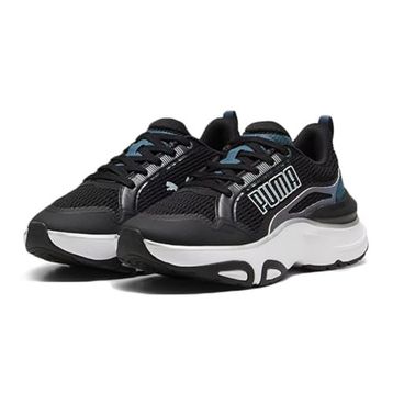 Puma Softride Divine Metal Wn S-PUMA Black-Gray Skies-Frosted Dew Low Kadın Bot