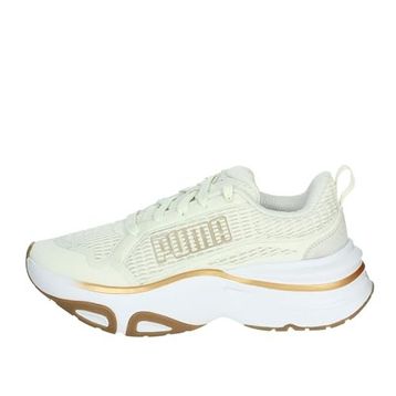 Puma Softride Divine Wn s-Vapor Gray-PUMA Gold-Gum Low Kadın Bot