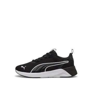 Puma Softride Harli WNS Siyah Beyaz Galaktik Gri Kadın Koşu Ayakkabısı