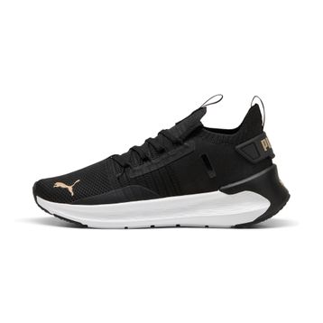 Puma Softride Symmetry Fuzion Wns-Puma Black-Puma Gold Low Kadın Bot